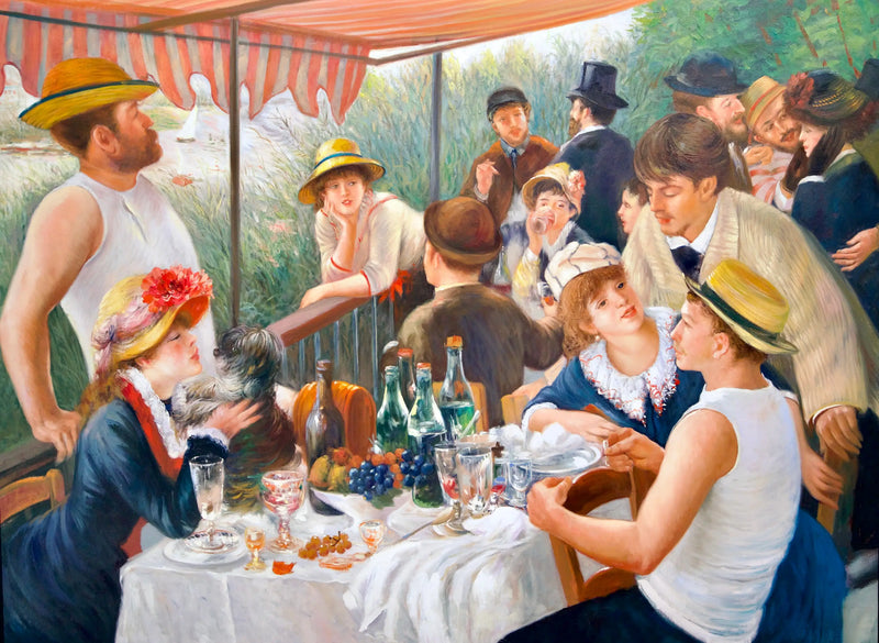 Oběd veslařů (Renoir) - Alpha reprodukce  | 160 x 120 cm