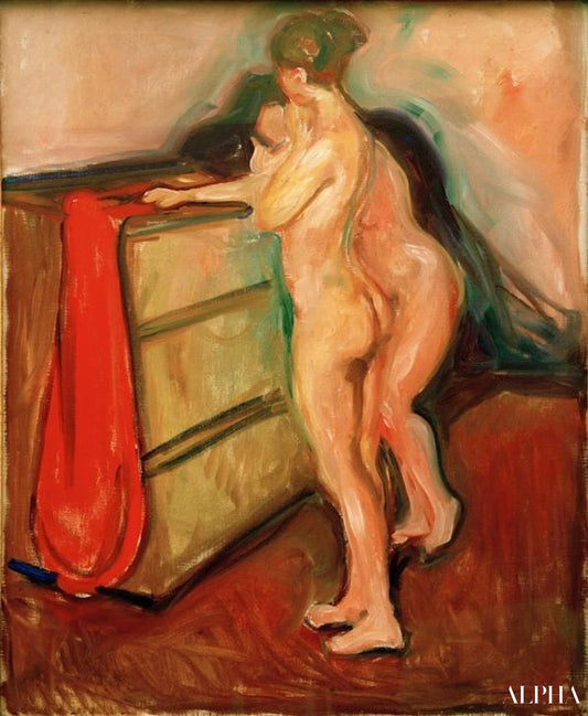 Deux nus de femme - Edvard Munch - Reproductions de tableaux et peintures haut de gamme