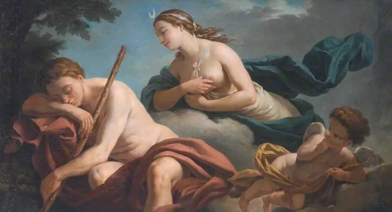 Diane a Endymión, alegorie věrnosti - Louis Jean François Lagrenée