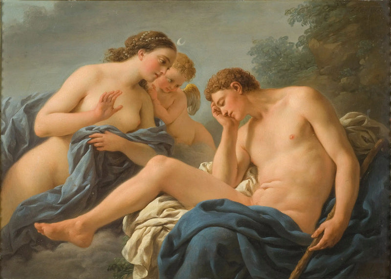 Diane a Endymion - Louis Jean François Lagrenée