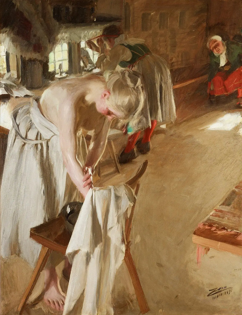 nedělní ráno - Anders Zorn