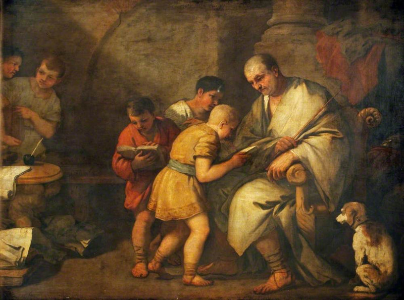 Dionýsos, tyran Syrakus - Luca Giordano