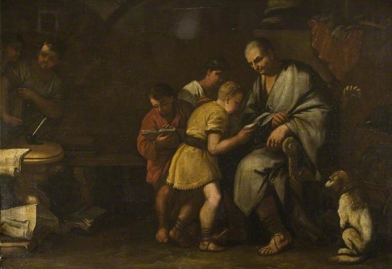 Dionýsos, tyran Syrakus - Luca Giordano