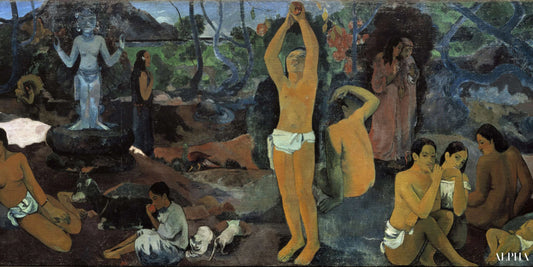 D'où venons-nous ? - Paul Gauguin - Reproductions de tableaux et peintures haut de gamme