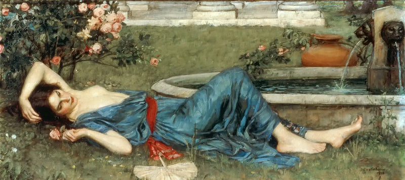 Jemné léto - John William Waterhouse