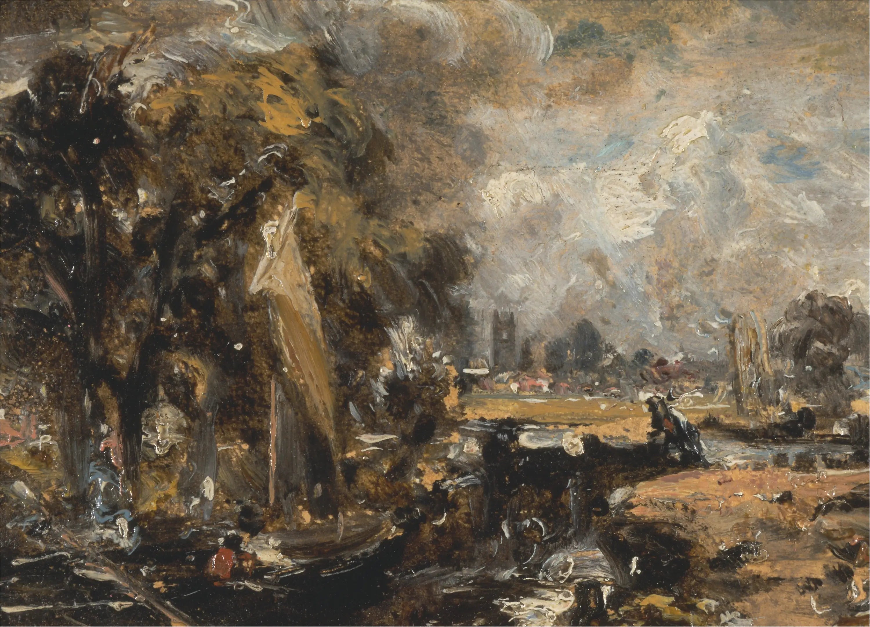 Écluse de Dedham - John Constable - Alpha Reproduction