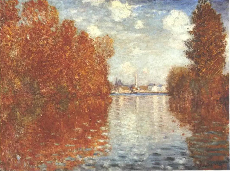 Podzimní efekt v Argenteuil - Claude Monet