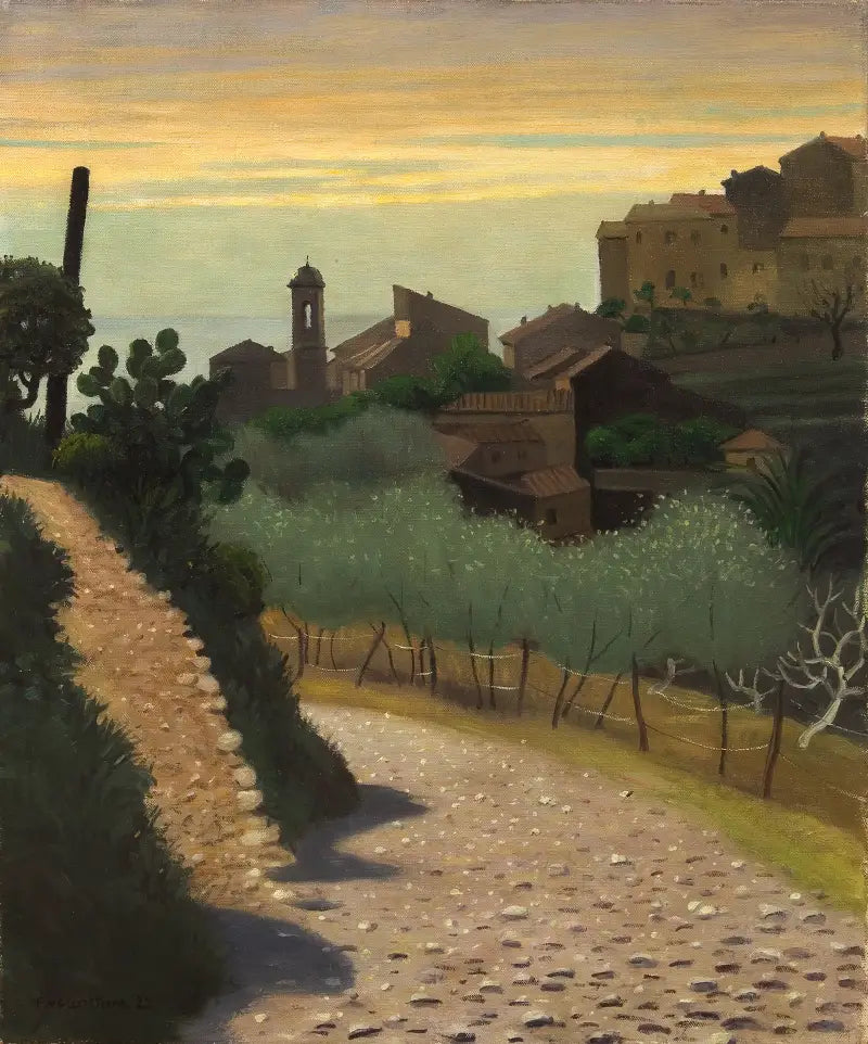 Église Sainte-Anne à Cagnes - Félix Vallotton - Alpha Reproduction