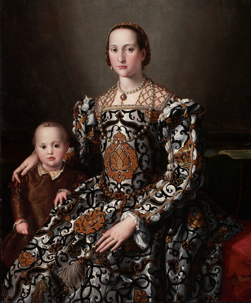 Eleonora z Toledu a její syn - Bronzino