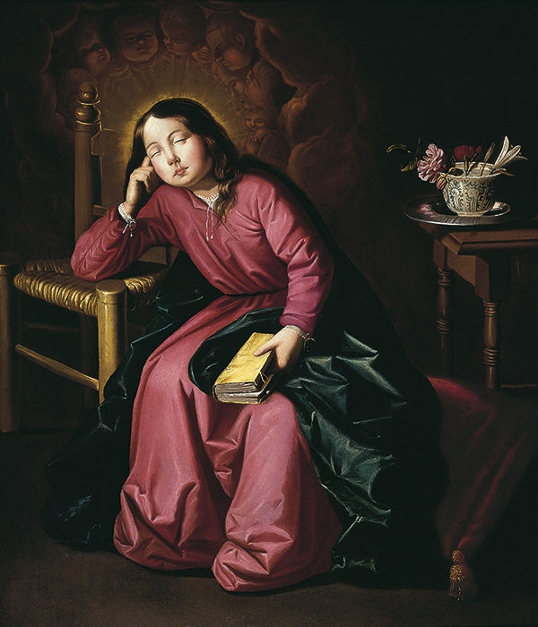 Spící Panna Mladá - Francisco de Zurbarán