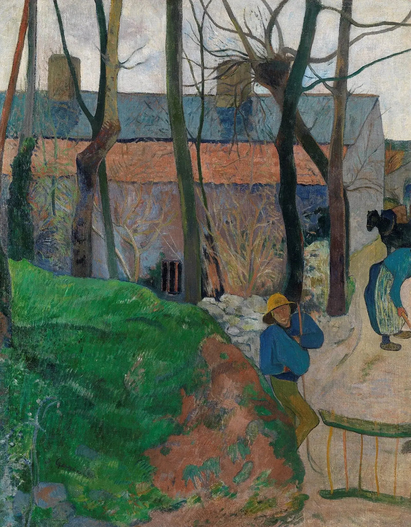 Vstup do farmy - Paul Gauguin