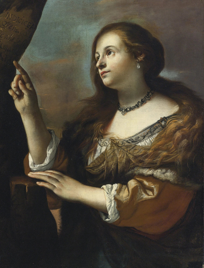 Erminie, princezna Antiochie - Mattia Preti
