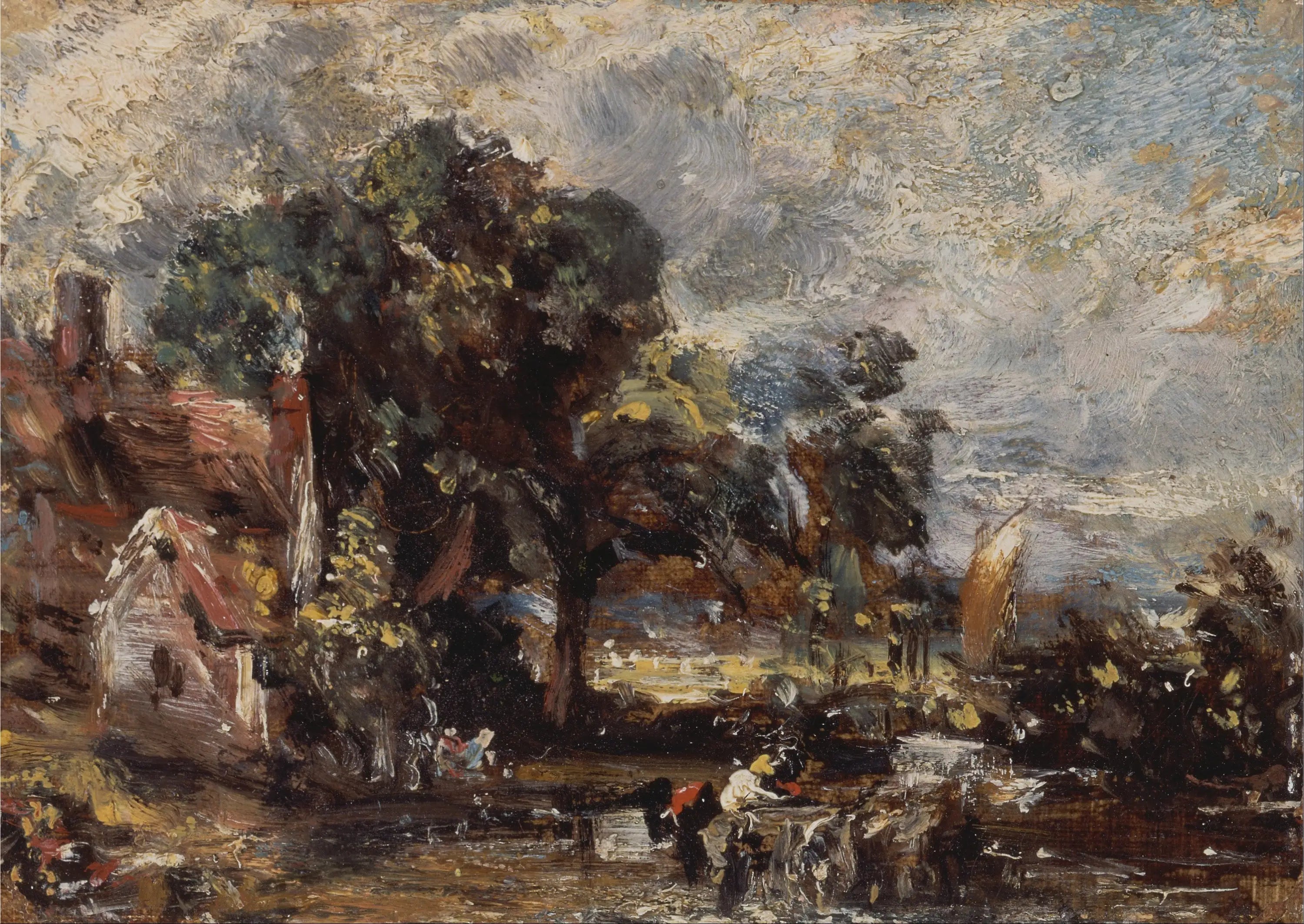 Esquisse pour « Le Chariot de Foin » - John Constable - Alpha Reproduction