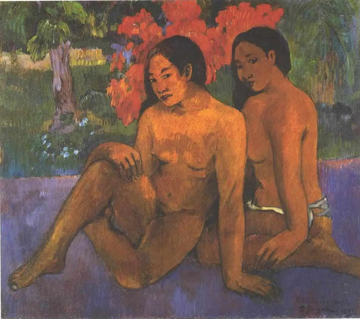 Reproduction du tableau « Et l'or de leur corps - Paul Gauguin » par Alpha Reproduction en peinture à l’huile