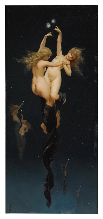 Étoiles jumelles - Luis Ricardo Falero - Alpha Reproduction