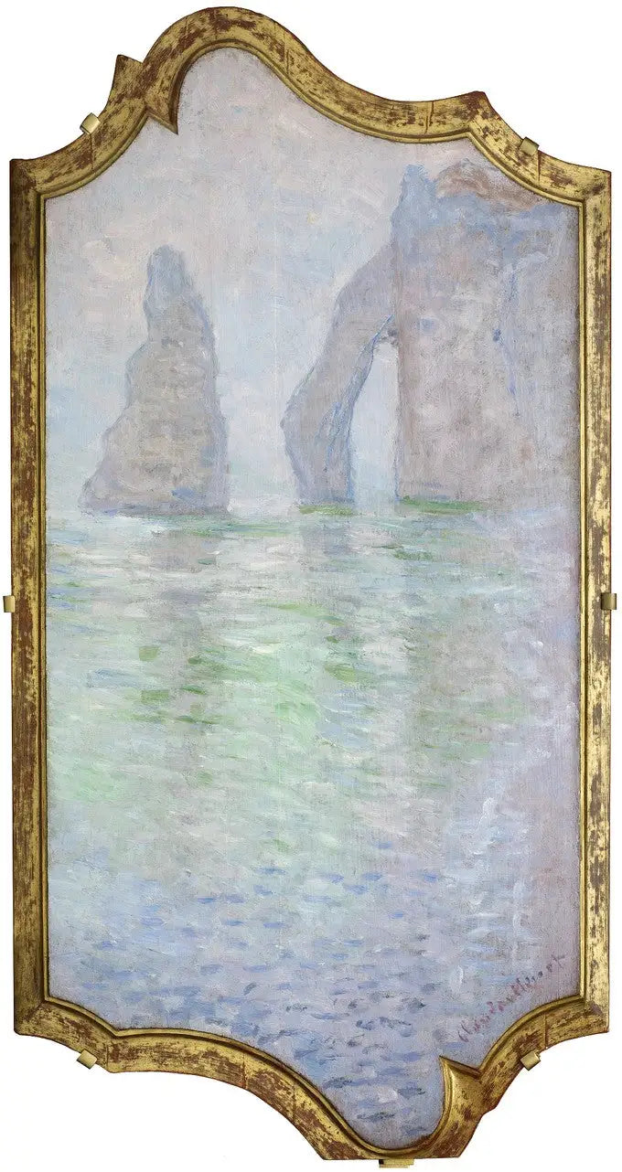 Étretat, Jehla a Porte d'Aval - Claude Monet