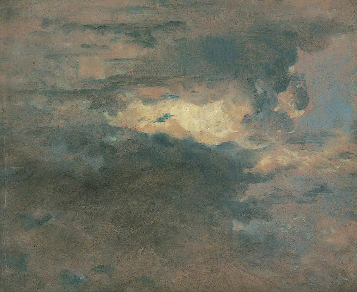 Étude de nuages - Soir 31 août 1822. - John Constable - Alpha Reproduction