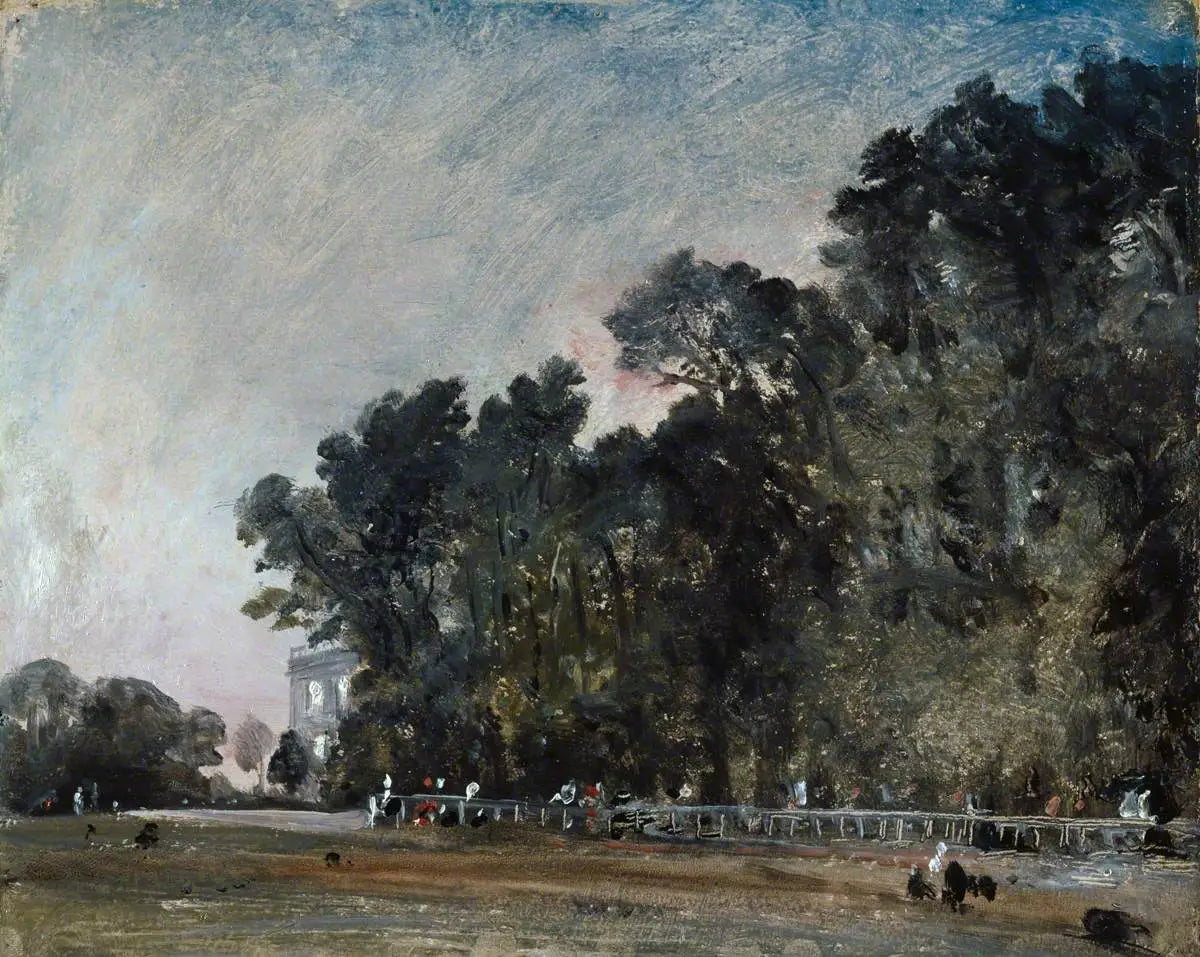 Étude de paysage: scène dans un parc - John Constable - Alpha Reproduction