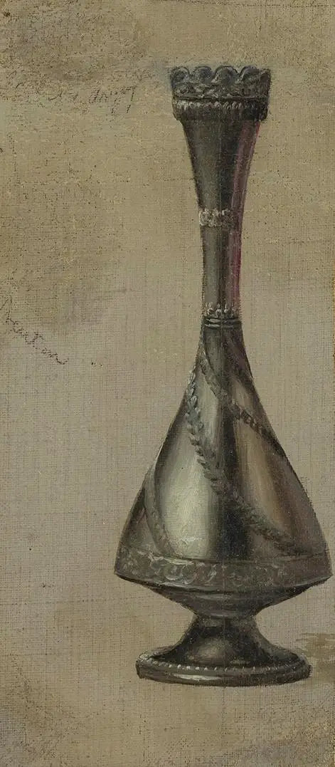 Étude d’un vase en argent - Martin Johnson Heade - Alpha Reproduction