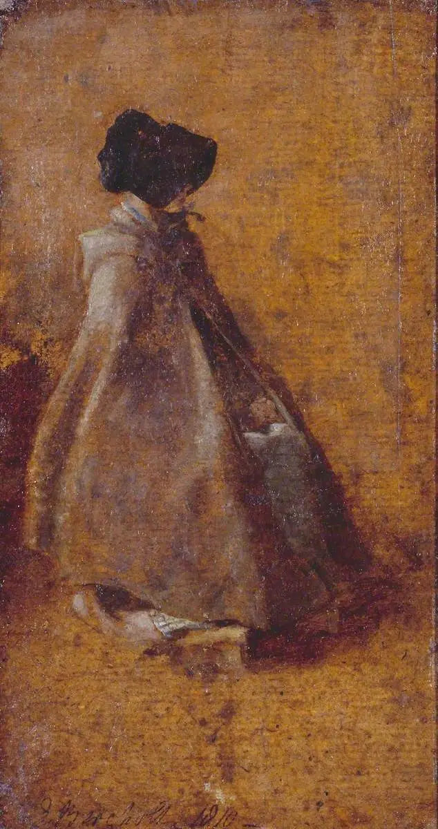 Étude d’une fille en cape et bonnet - John Constable - Alpha Reproduction