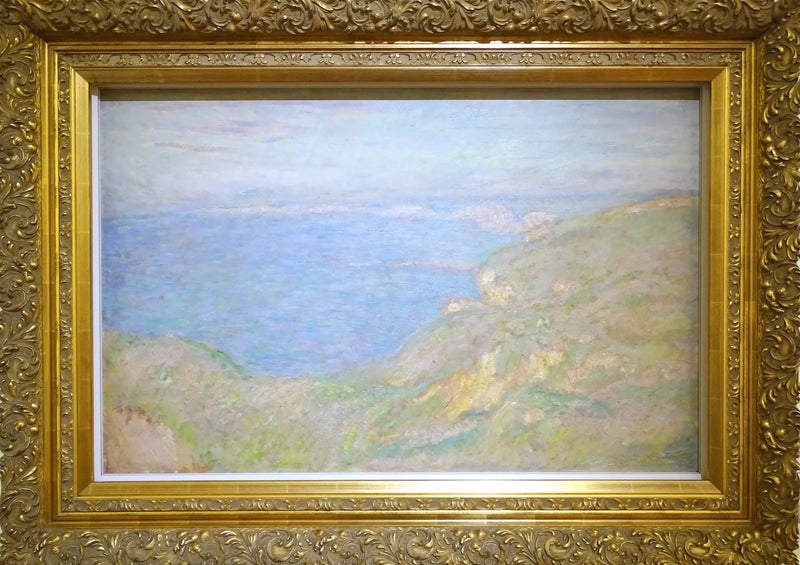Útes ve Fécampu - Claude Monet
