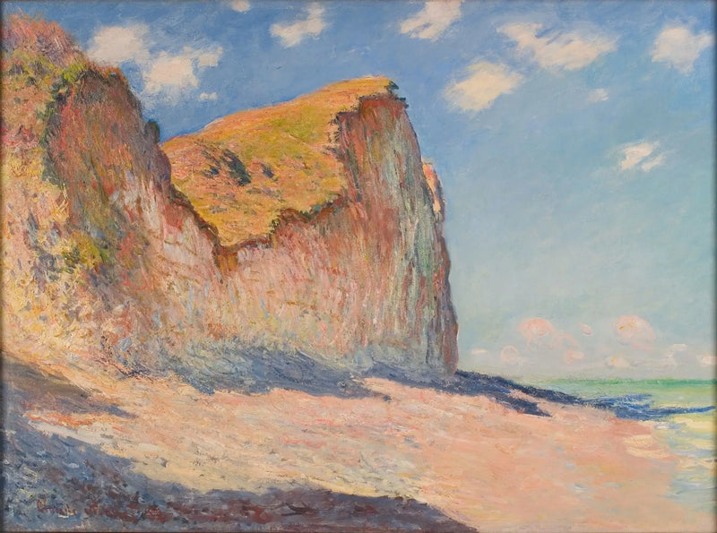 Útesy u Pourville - Claude Monet