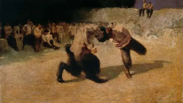 Fauny v boji - Franz von Stuck