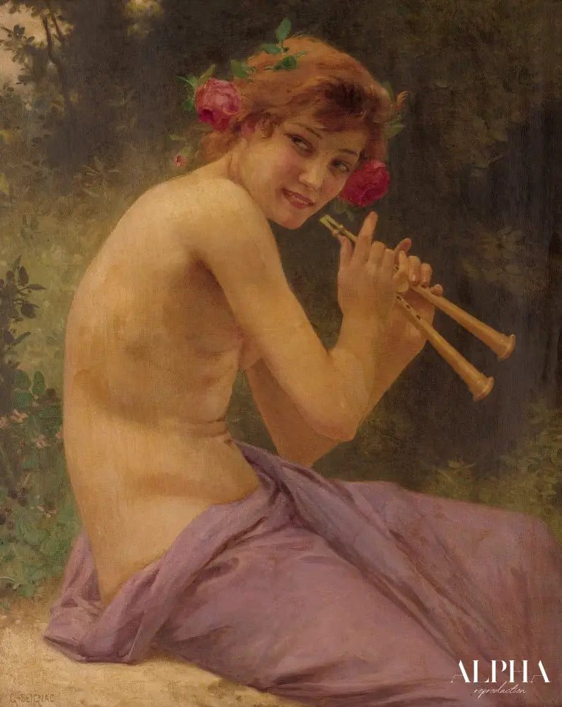 Faunesse - Guillaume Seignac - Reproductions de tableaux et peintures haut de gamme