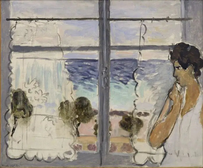 Žena u okna - Henri Matisse