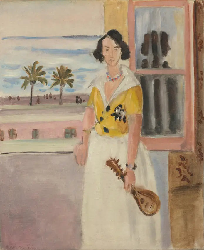 Žena s mandolínou - Henri Matisse