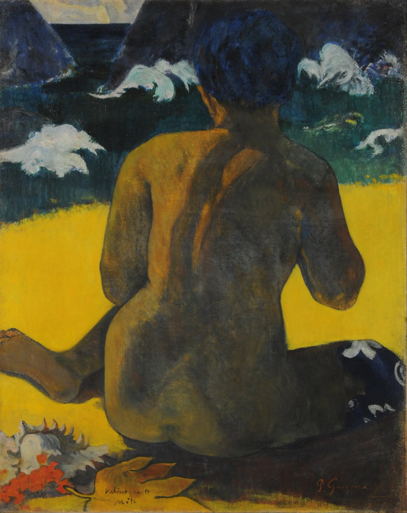 Žena u moře - Paul Gauguin