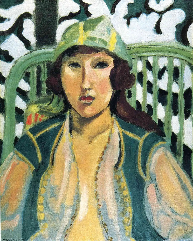 Žena v orientálním šatu - Henri Matisse