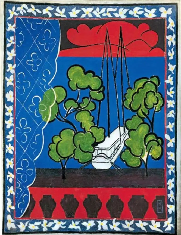 Okno na Tahiti II - Henri Matisse