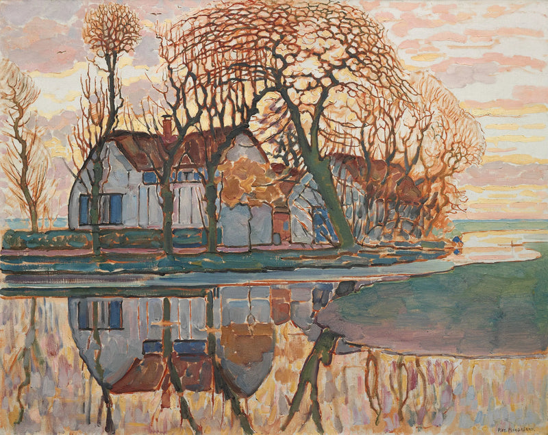 Farma blízko Duivendrecht - Piet Mondrian