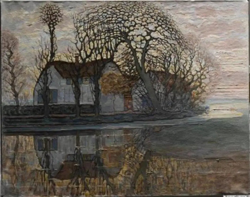 Farma blízko Duivendrecht - Piet Mondrian