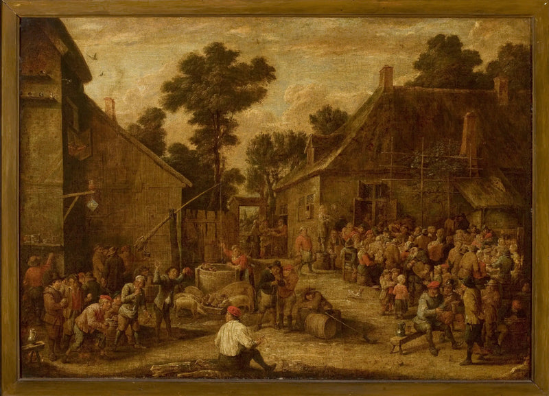 Vesnické slavnosti - David Teniers mladší