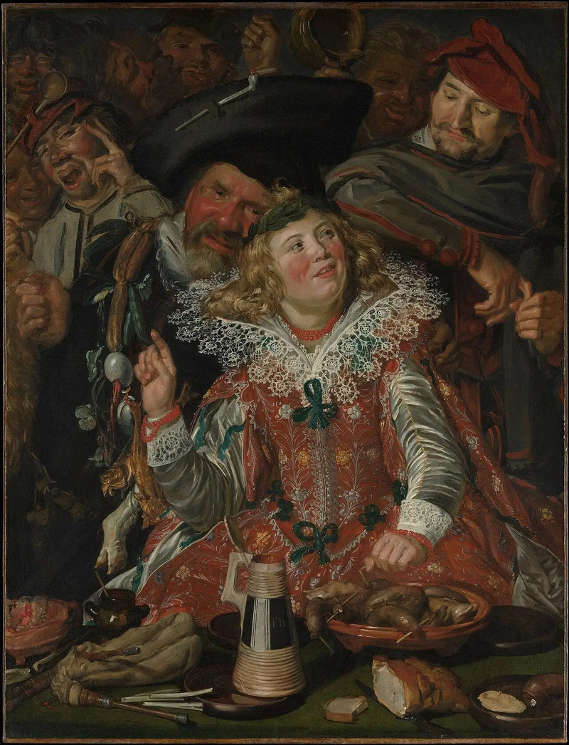 Ples Mardi Gras - Frans Hals