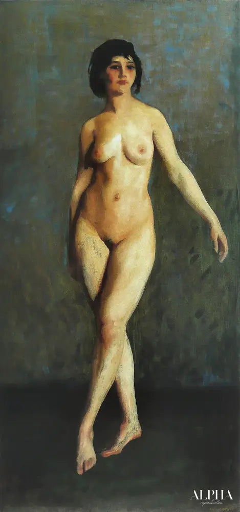 Figure en mouvement - Robert Henri - Reproductions de tableaux et peintures haut de gamme