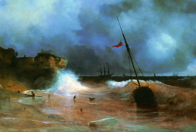 Konec bouře - Ivan Aivazovskij