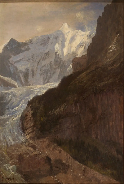 Finsterhorn - Albert Bierstadt - Alpha Reproduction