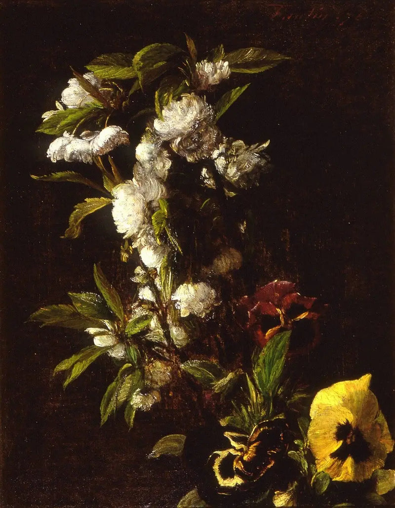 Květiny - Henri Fantin-Latour