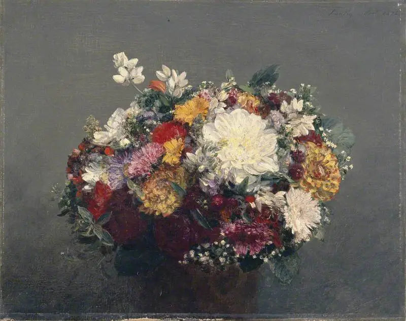 Květiny - Henri Fantin-Latour