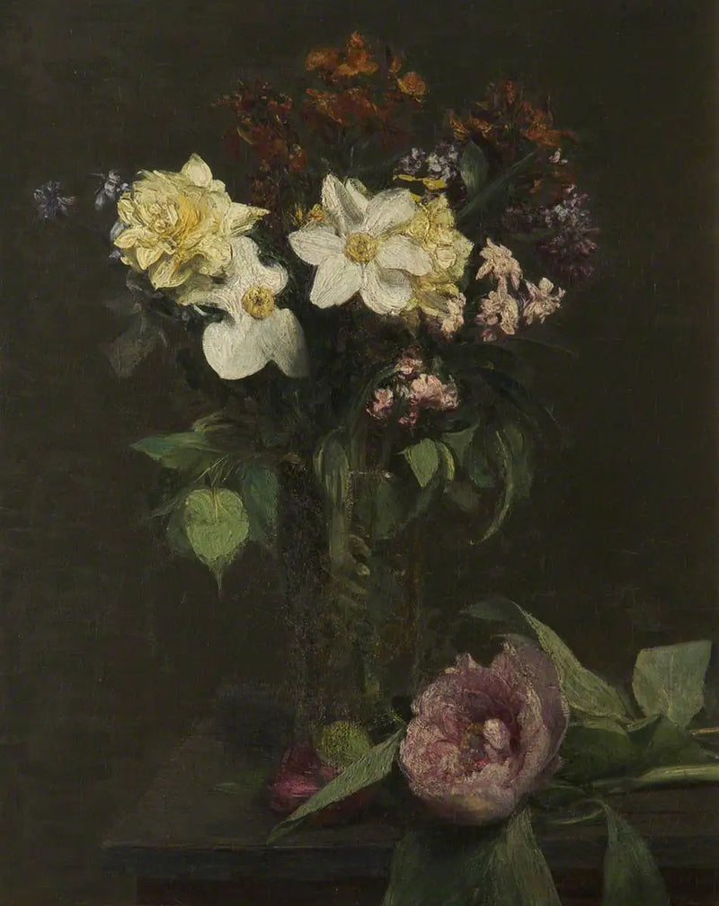 Květiny - Henri Fantin-Latour