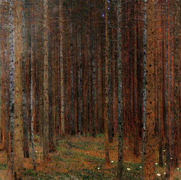 Lesní jedle I - Gustav Klimt