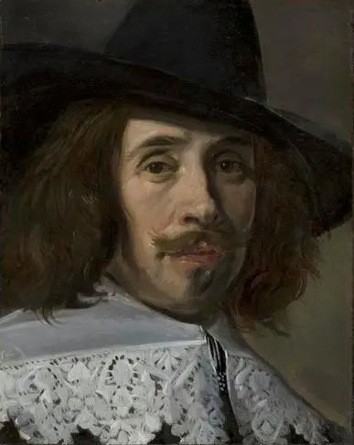 Fragment de portrait d'un homme - Frans Hals