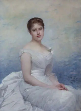 Frances Margaret Lawrance, lady Vernon (zemřela v roce 1940) - Jules Lefebvre
