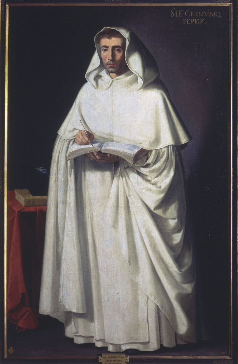 Bratr Jerónimo Pérez - Francisco de Zurbarán
