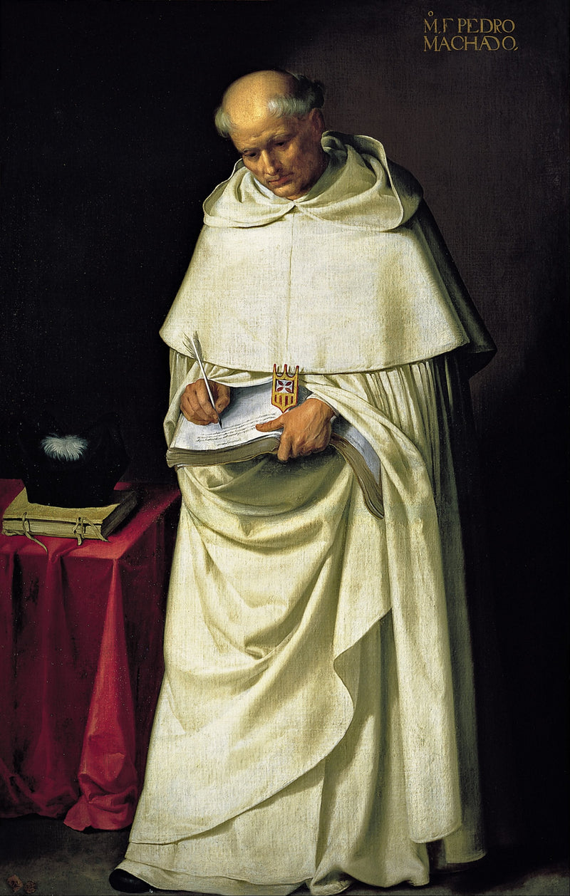 Bratr Pedro Machado - Francisco de Zurbarán