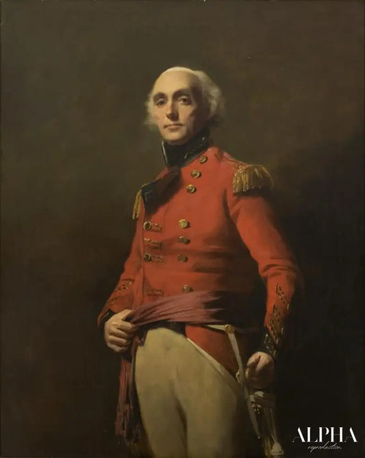 Général Sir William Maxwell - Sir Henry Raeburn - Reproductions de tableaux et peintures haut de gamme