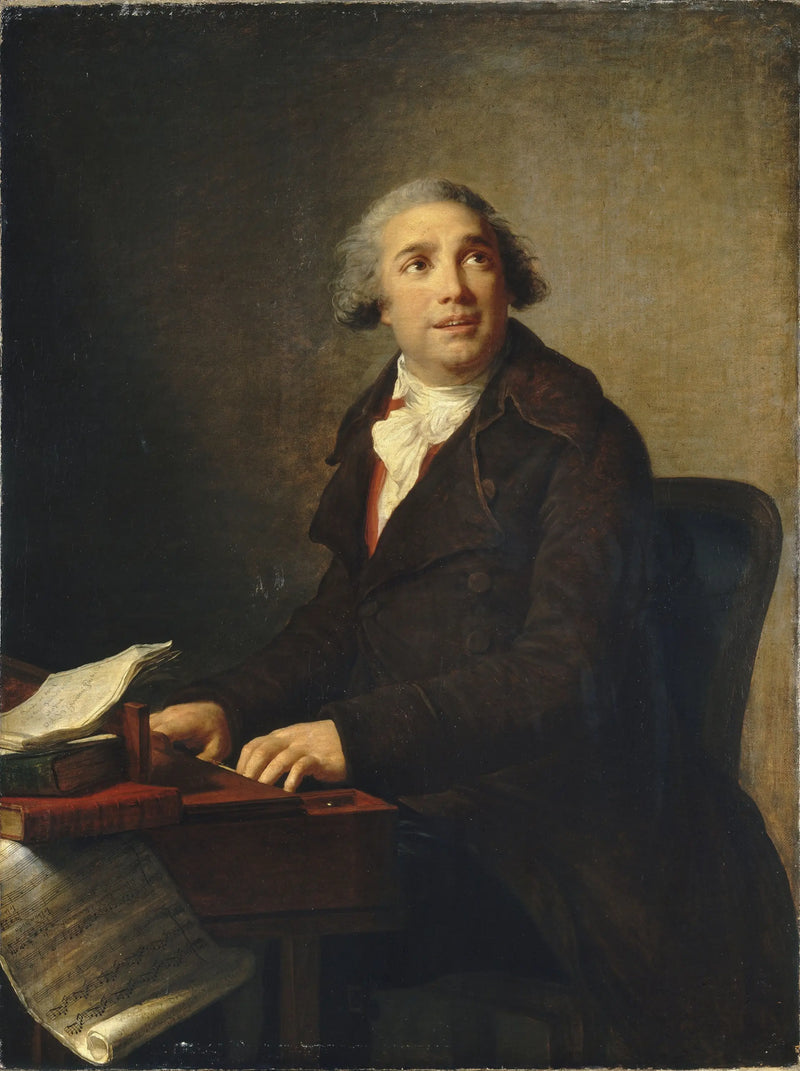 Giovanni Paisiello (1741-1816), skladatel - Élisabeth Vigée Le Brun